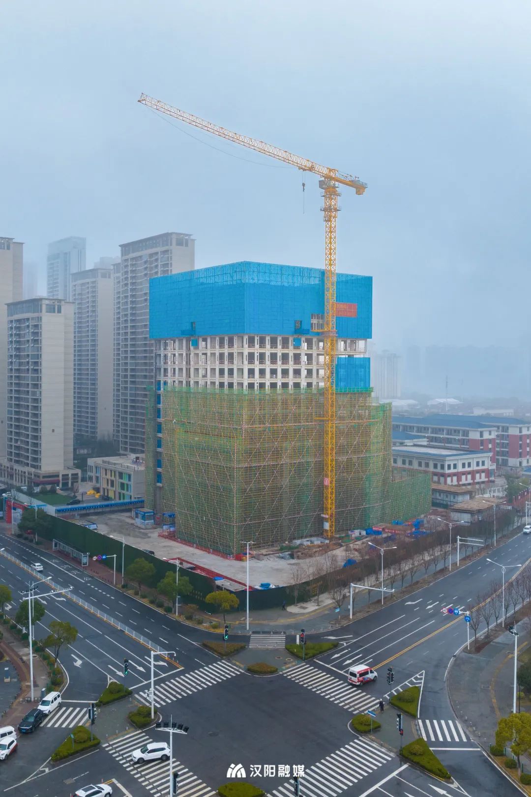 年底建成！央企总部大厦最新进展来了-湖北省建设快讯-建设招标网